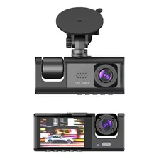 Dash Cam Doble Cámara Frontal Y Interna 1080p Wifi Mem 64gb