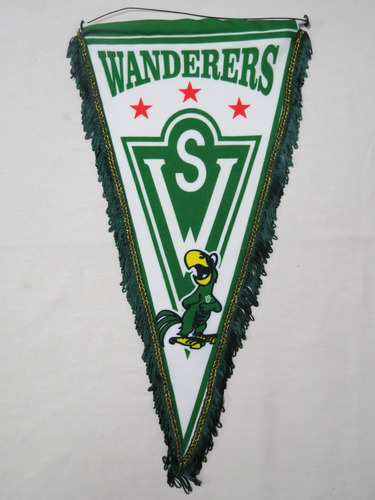 Banderin Grande Santigo Wanderers De Valparaíso