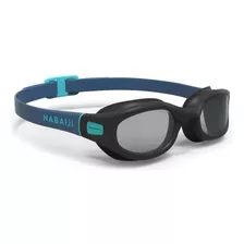 Óculos De Natação 100 Soft Tamanho Grande Nabaiji Cor Preto/azul Tamanho G