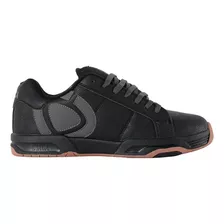 Zapatillas Circa 211 Bold Negro Negro Marron Cuero Importada