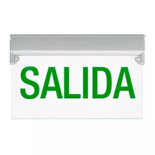 Luz Led De Emergencia Transparente Salida 3 Hrs Autonomía