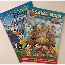 1 Gibi Turma Da Mônica Saiba Mais E 1 Gibi Pato Donald Esp.