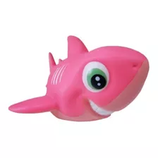  1 Baby Shark Tubarão Vinil Família Amarelo Azul Rosa