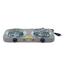 Fogão Cooktop Elétrica Bak 2 Bocas Cinza 220v