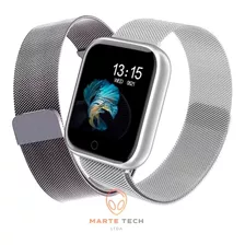 Relógio Smartwatch P70 Tfit Prata (original) Whatface, Touch