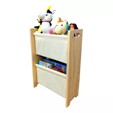 Rack Guarda Brinquedos E Livros Infantil, Organizador Pocket