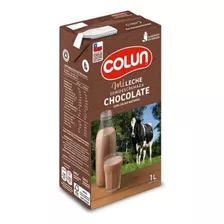 Pack 12 Leches De Chocolate Colun 1 Litro - Envase Anticaída