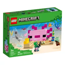 Lego Minecraft - A Casa Do Axolotl - 21247