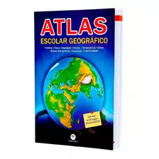 Atlas Escolar Geográfico Com 30 Mapas Atualizados