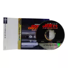 Cd Nissan Over Drivin Gt R Sega Saturn Original Manual Jap