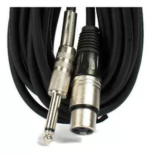Cable De Microfono Xlr Canon Macho A Plug 6.5 Mm 3 Mts 