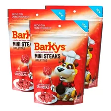 Premios Barkys Mini Steaks / Chuletas 3 Pzas 100 Gr P/ Perro