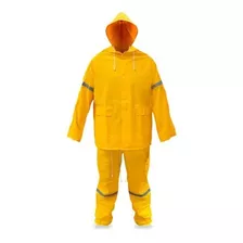 Impermeable Amarillo De 2 Pzas