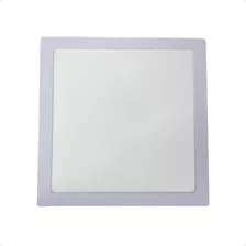 Luminária Embutir Quadrado 30x30cm 24w Bivolt Luz Branca