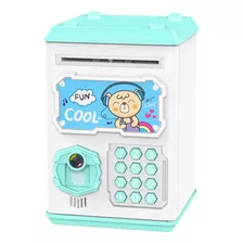 Cajero Automático Con Dibujos Animados Con Voz De Piggy Bank