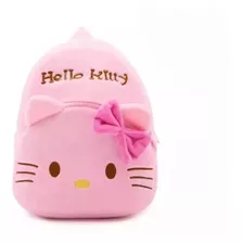 Hello Kitty Mochila Pre Escolar Excelente Calidad Felpa 