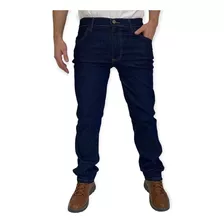 Calça Jeans Masculina Tradicional Reforçada Com Elastano