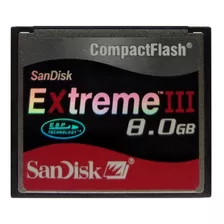 Cartão Cf Compact Flash Sandisk 8gb Sdcfb-8192-a10