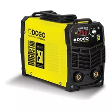 Soldadora Inverter 250 Amp Mma Dogo Profesional Color Amarillo Frecuencia 50 60