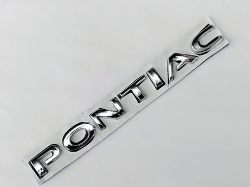 Emblema Letra Pontiac  Foto 2