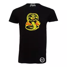 Polera De Hombre Manga Corta Cobra Kai Dojo