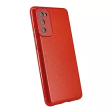 Funda Rígida Brillos Strass Cubre Cámara Para Samsung S20 Fe