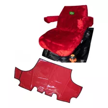 Capa Chinil Operador + Tapete Verniz Trator Case Farmall 80