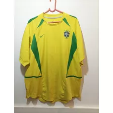 Camiseta Nike Selección De Brasil Mundial 2002