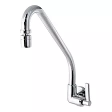 Torneira Cozinha Parede Perflex Mais Bica Movel Cr 10746410 Acabamento Brilhante Cor Cromo