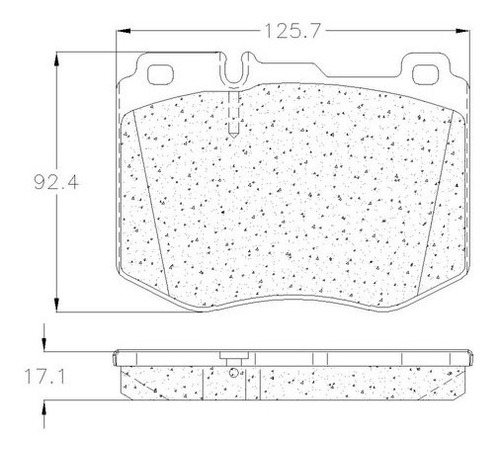 Balata Grc Delantera Mercedes-benz E300 2017-2019 Foto 2