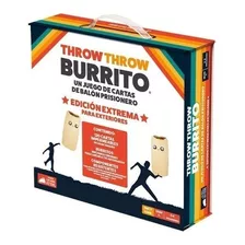 Throw Throw Burrito Juego Cartas Balon Exploding Extremo