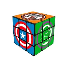 Cubo Magico Marvel Avengers Logo Cubo Rubik En Blister M4e 