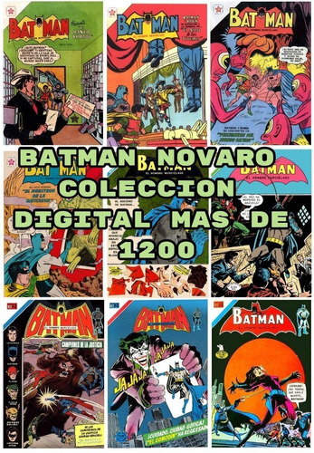 Batman Novaro Coleccion Digital 