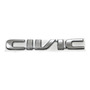 Emblema Letras Civic Honda 17 Cm / 1.8 Cm