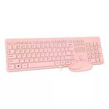 Combo De Teclado Y Mouse Inalámbricos, Teclado Estándar