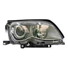 Faro Bmw Serie 3 Cromo C/lupa 2002 2003 2004 2005