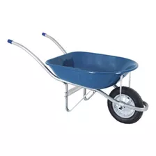 Carrinho De Mão Carriola Chapa 22 60 Litros Metalosa Cor Azul