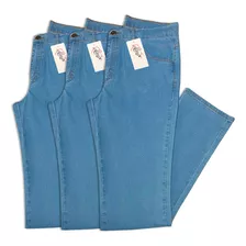 Kit 3 Calças Jeans Masculina Com Lycra.