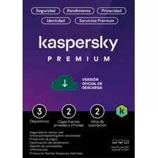 Kaspersky Total Security 3 Dispositivos 2 Años