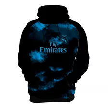 Blusa De Frio Personalizada Real Madrid Uefa Champion League