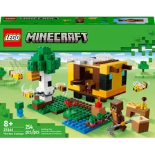 Kit Minecraft 21241 Casa De Campo Da Abelha 254 Peças Lego