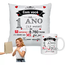 Almofada Caneca Namorada(o) Personalizada Pronta Entrega Top