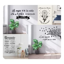 Vinilos Decorativos De Pared Frases Positivas 