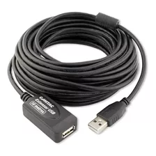 Cabo Extensor Usb 2.0 Am Af 10 Metros Comtac 9157