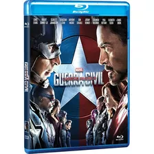 Capitão América Guerra Civil - (blu-ray) Marvel