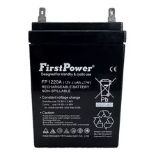 Bateria Seca Recargable 12 V 2 Ah Vertical Marca First Power