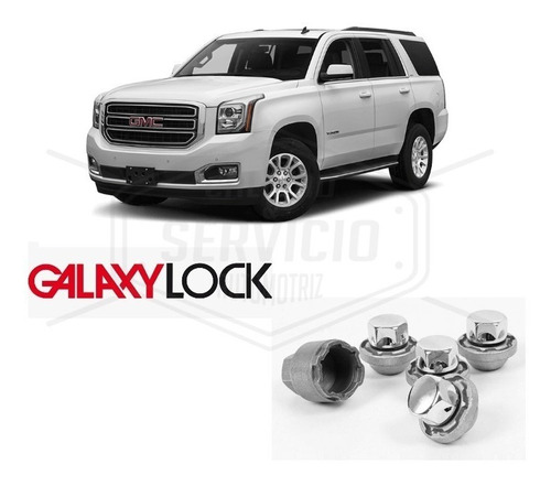 Birlos De Seguridad Galaxi Lock Para Gmc Yukon. Foto 2