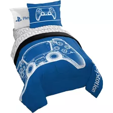 Juego De Cama De Tamaño Completo Playstation X-ray Gamer De 