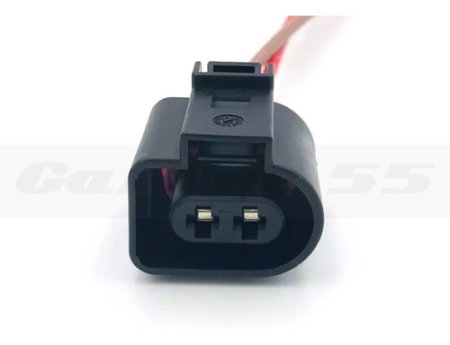 Enchufe Conector 2 Pin Volkswagen Audi Skoda Seat 1j0973702 Foto 3