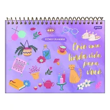 Agenda Planner Espiral Fitness 208 Pg. Horizontal De Boas